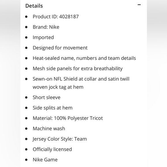 BNWT Men's Nike Daniel Jones Royal New York Giants Game Jersey Size XL - Picture 5 of 11